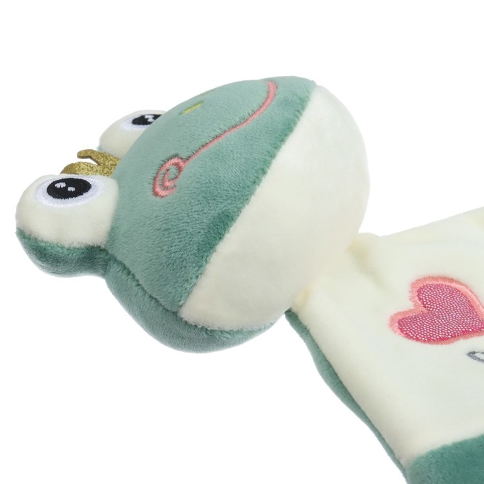 Комфортер - игрушка &laquo;Лягушастик&raquo;, погремушка, цвет зеленый, Крошка Я