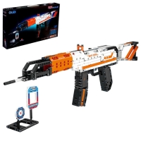 Конструктор Оружие &laquo;АК-47&raquo;, стреляет мягкими пулями, 533 детали