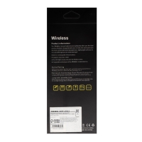 Bluetooth-гарнитура для телефона, W-49, беспроводная, крепление за ухо, черная