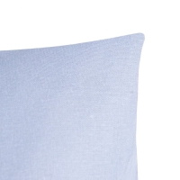 Наволочка Этель 70*70, цв.голубой, 100% хлопок, поплин 125г/м2