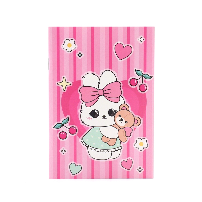 Детский рюкзак с блокнотом &laquo;Зайка&raquo;, 23х20,5 см