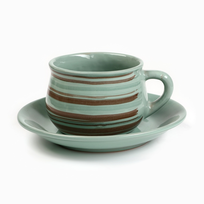 Сервиз Сервиз "Марокко" чашка с блюдцем 4х0,25л + турка 0,8л, скандинавия