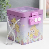 Копилка металл "Сказочные сюжеты. Квадрат" МИКС 12х11х12 см Копилка металл "Сказочные сюжеты. Квадрат" МИКС 12х11х12 см