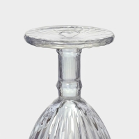 Бокал для вина стеклянный Magistro «Босфор», 250 мл, 8,5×16,5 см, цвет перламутровый Бокал для вина стеклянный Magistro «Босфор», 250 мл, 8,5×16,5 см, цвет перламутровый