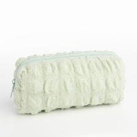 Косметичка на молнии, цвет зелёный Косметичка на молнии, цвет зелёный