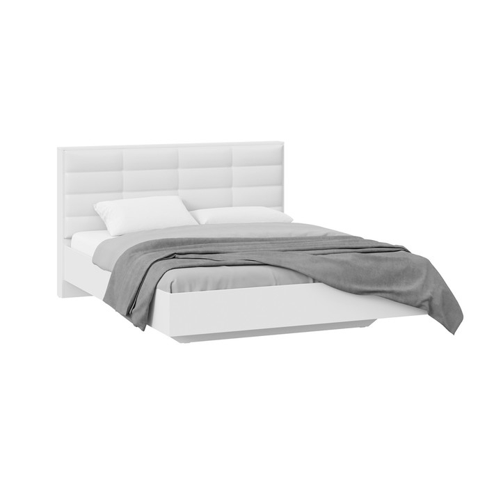 Кровать Агата с ортопедическим основанием 1600х2000 белая Кровать Агата с ортопедическим основанием 1600х2000 белая