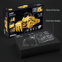 Конструктор радиоуправляемый «Строительный бульдозер», 2826 деталей, масштаб 1:17 Конструктор радиоуправляемый «Строительный бульдозер», 2826 деталей, масштаб 1:17