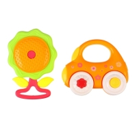 Набор погремушек «Наш малыш», 2 шт., цвет МИКС, Крошка Я Набор погремушек «Наш малыш», 2 шт., цвет МИКС, Крошка Я