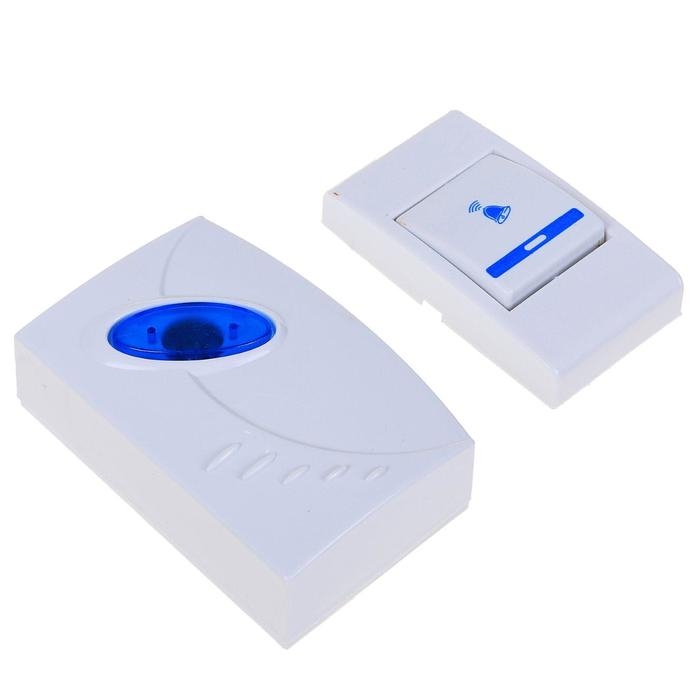 Звонок Luazon LZDV-01, беспроводной, 2хAА (не в комплекте), LR23A, МИКС Звонок Luazon LZDV-01, беспроводной, 2хAА (не в комплекте), LR23A, МИКС