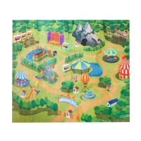 Набор животных &laquo;Парк динозавров&raquo;, с ковром