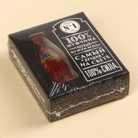 Мармелад бутылка колы &laquo;100% мужчина&raquo; с кислой начинкой, 9 г.