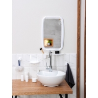 Набор для ванной комнаты Optima, цвет белый Набор для ванной комнаты Optima, цвет белый