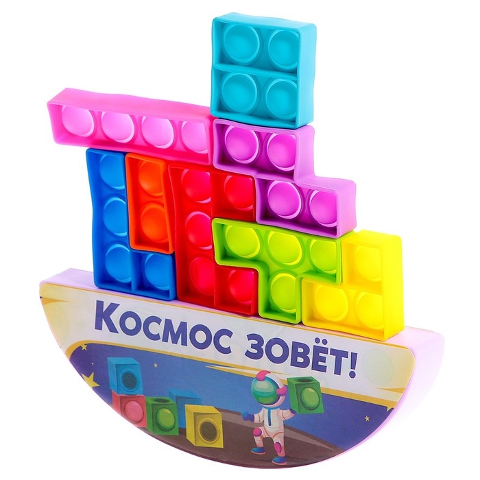 Настольная игра &laquo;Космо-тетрис&raquo;, 1-4 игрока, 5+
