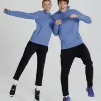 Худи унисекс Begi, синее, размер M