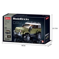 Конструктор внедорожник Sluban Модельки, 317 деталей, 6+ Конструктор внедорожник Sluban Модельки, 317 деталей, 6+