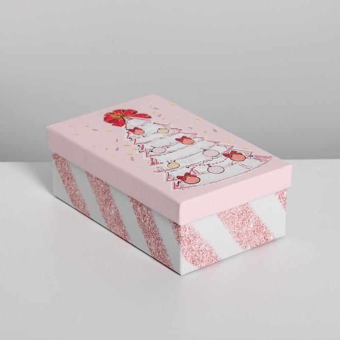 Набор подарочных коробок 10 в 1 &laquo;Стильный&raquo;, 12 х 7 х 4 - 32.5 х 20 х 12.5 см, Новый год