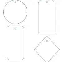 Этикетка картонная на заказ Carta, S Этикетка картонная на заказ Carta, S