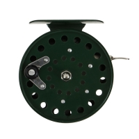 Катушка инерционная, металл, диаметр 7.5 см, цвет темно-зеленый, 809 Катушка инерционная, металл, диаметр 7.5 см, цвет темно-зеленый, 809