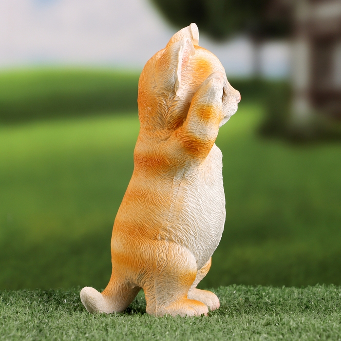 Садовая фигура Садовая фигура "Попрошайка котик" 8х9х20см МИКС