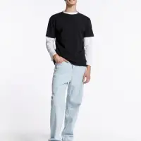 Футболка унисекс Streetwise, черная, размер 4XL