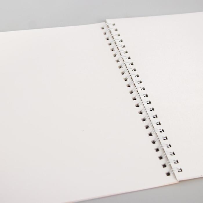 Альбом для рисования А4, 40 листов 100 г/м&sup2;, на пружине, Смешарики