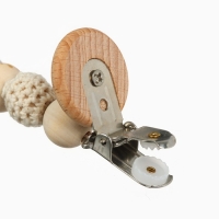 Держатель для соски - пустышки &laquo;Звезда&raquo;, деревянный