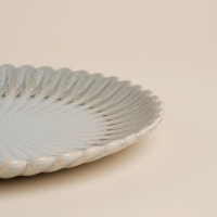 Блюдо для подачи SL Home &laquo;Эхо Крита&raquo;, d=28 см, цвет голубой