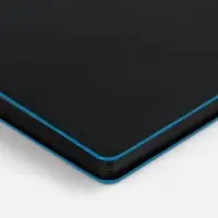 Ежедневник Trait, недатированный, черный с голубым Ежедневник Trait, недатированный, черный с голубым