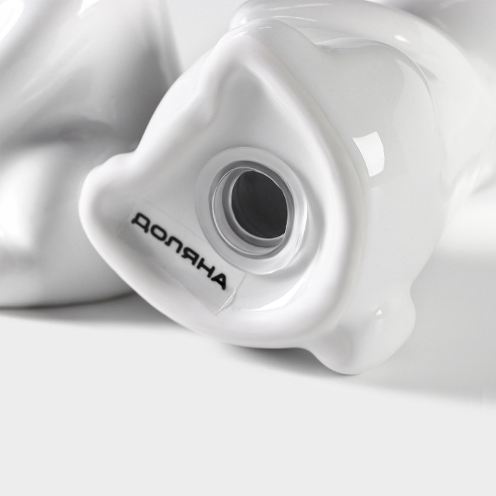 Набор для специй Доляна &laquo;Зайка&raquo;, 2 предмета: солонка 50 мл, перечница 50 мл, цвет белый