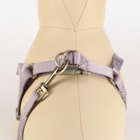 Комплект амуниции с мягкой шлейкой, M, поводок 120 х 1,5 см, ОШ 26-48 см, ОГ 26-48 см, серый Комплект амуниции с мягкой шлейкой, M, поводок 120 х 1,5 см, ОШ 26-48 см, ОГ 26-48 см, серый