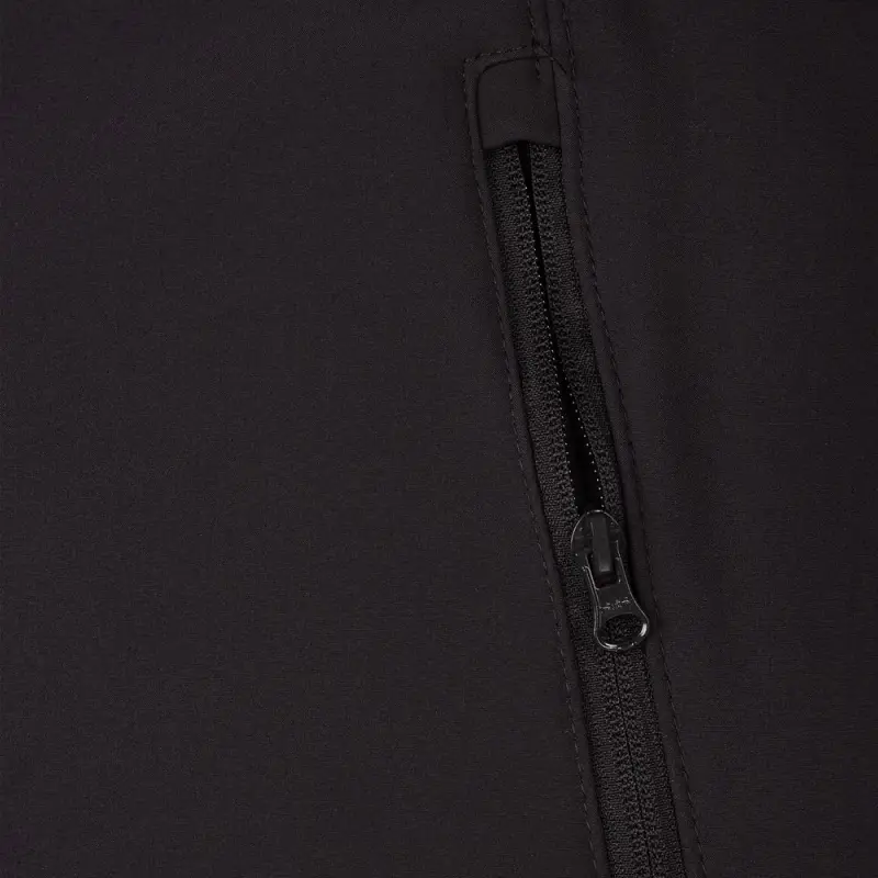 Куртка мужская Hooded Softshell черная, размер S