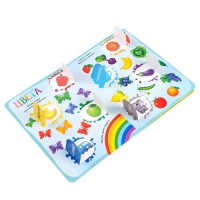 Книга картонная с окошками &laquo;Цвета и формы&raquo; 10 стр.