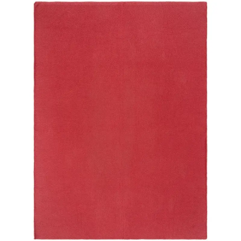 Плед Knitly, красный (коралл)