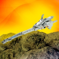 Робот &laquo;Истребитель&raquo;, трансформируется, с элементами из металла