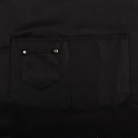 Фартук Этель "Стиль" цв.чёрный 70 х80см, 80% п/э, 20% хлопок Фартук Этель "Стиль" цв.чёрный 70 х80см, 80% п/э, 20% хлопок