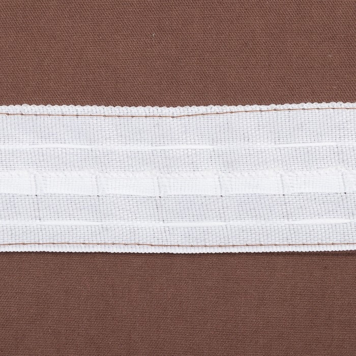 Комплект штор для кухни с подхватами Этель "Kitchen", цвет коричневый, 150х180 см - 2 шт