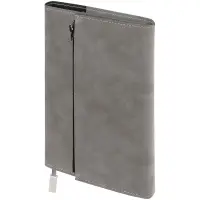 Ежедневник Grace на заказ, недатированный, серый