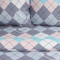 Постельное бельё Экономь и Я дуэт Geometry 143х215см-2шт, 215х220см, 70х70см-2шт, полисатин, 80г/м² Постельное бельё Экономь и Я дуэт Geometry 143х215см-2шт, 215х220см, 70х70см-2шт, полисатин, 80г/м²