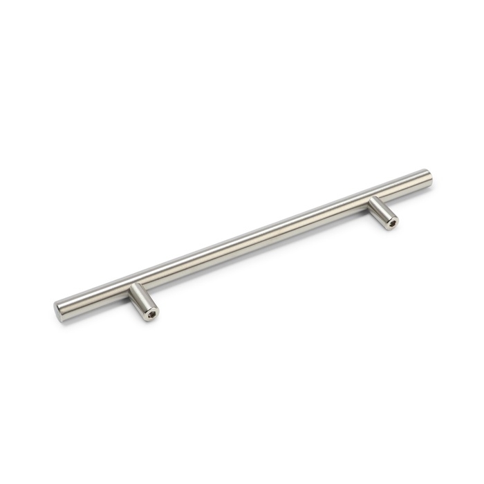 Ручка рейлинг ТУНДРА, облегчённая, d=12 мм, м/о 160/250 мм, внеш ножка, цвет мат никель Ручка рейлинг ТУНДРА, облегчённая, d=12 мм, м/о 160/250 мм, внеш ножка, цвет мат никель