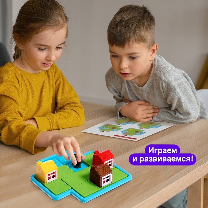Настольная игра &laquo;Спрячь хрюшку&raquo;, 1 игрок, 5+