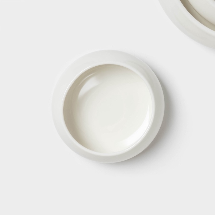 Набор салатников Magistro OliveQueen, 3 шт: 1500/800/450 мл, фарфор, белый Набор салатников Magistro OliveQueen, 3 шт: 1500/800/450 мл, фарфор, белый