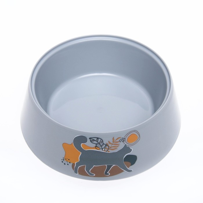 Миска Миска "Cats" 0,3л серый