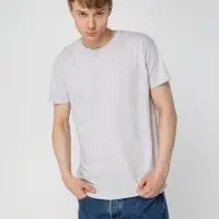 Футболка Regent 150 светло-серый меланж, размер M