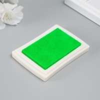 Штемпельная подушка "Фруктово-зеленый" 7,7х5,2х1,8 см Штемпельная подушка "Фруктово-зеленый" 7,7х5,2х1,8 см