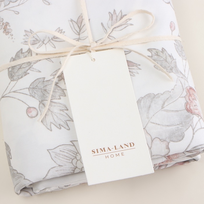 Набор наволочек SL Home Flower glade 70*70+3 см - 2 шт, сатин, 140 гр/м2, 100% хлопок