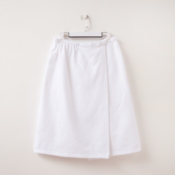 Полотенце банное Экономь и Я &laquo;Парео&raquo; 68х150 см, цвет белый, 100%хл с AIRO, 320 г/м2