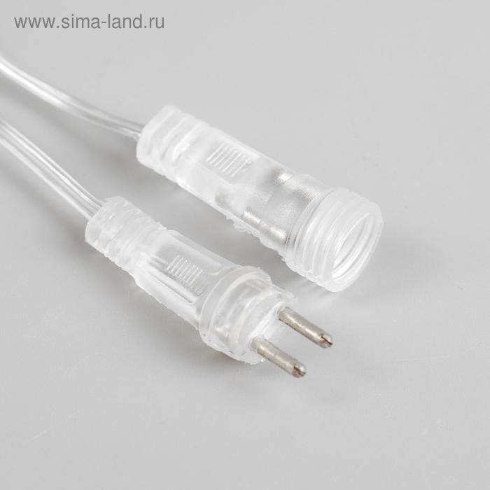 Гирлянда &laquo;Сосульки&raquo; 2.5 &times; 0.5 м, IP65, прозрачная нить, 288 LED, свечение мульти с эффектом стекания, 12 В