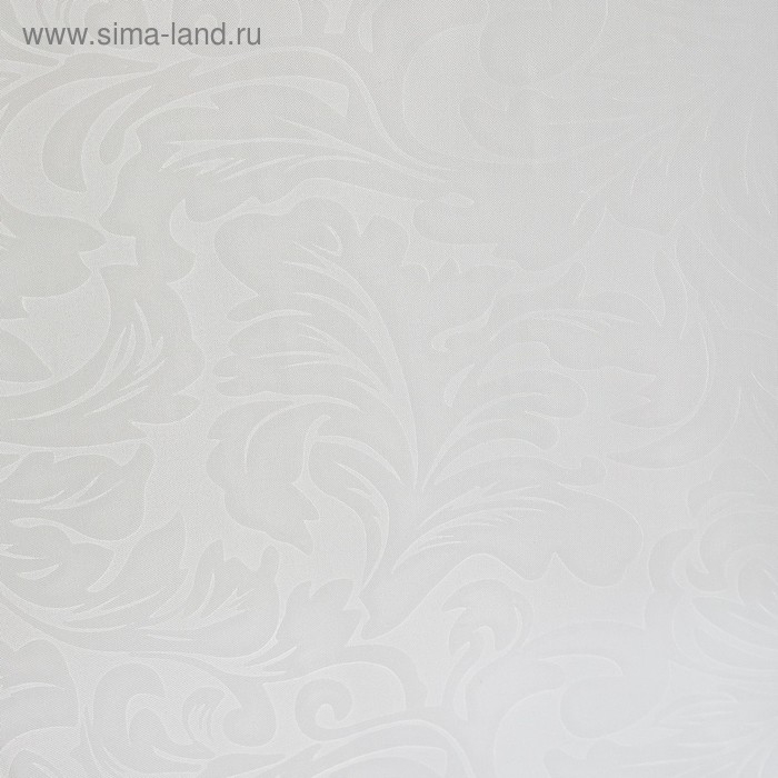 Штора-тюль Witerra с тиснением вензель 500х260см, молочный, вуаль, пэ100%