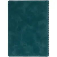 Ежедневник Spring Urban на заказ, недатированный, изумрудный