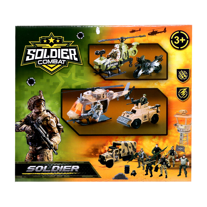 Набор военного «Буря в пустыне», МИКС Набор военного «Буря в пустыне», МИКС